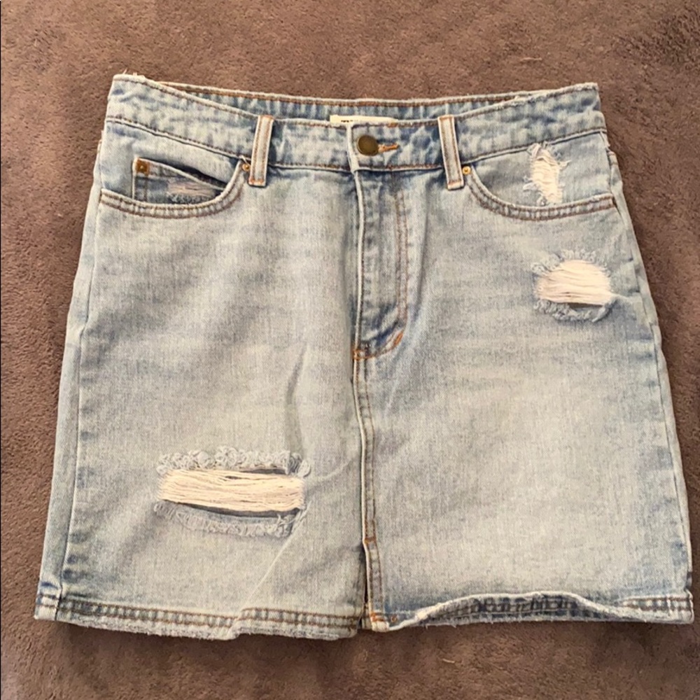 Billabong denim skirt